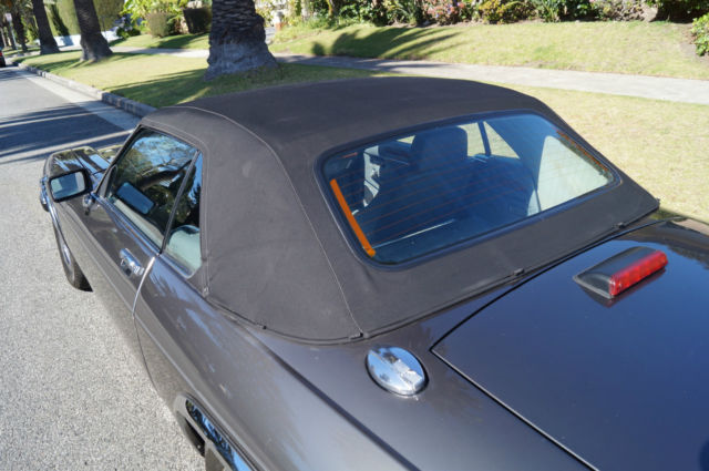 1989 Dorchester Gray Metallic Jaguar XJS Convertible
