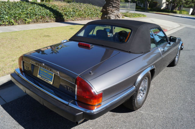 1989 Dorchester Gray Metallic Jaguar XJS Convertible