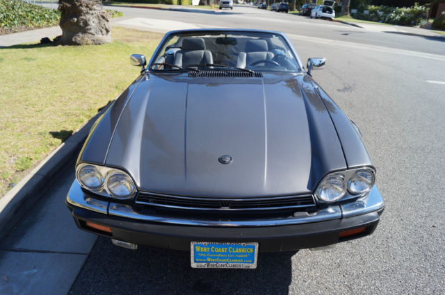 1989 Dorchester Gray Metallic Jaguar XJS Convertible
