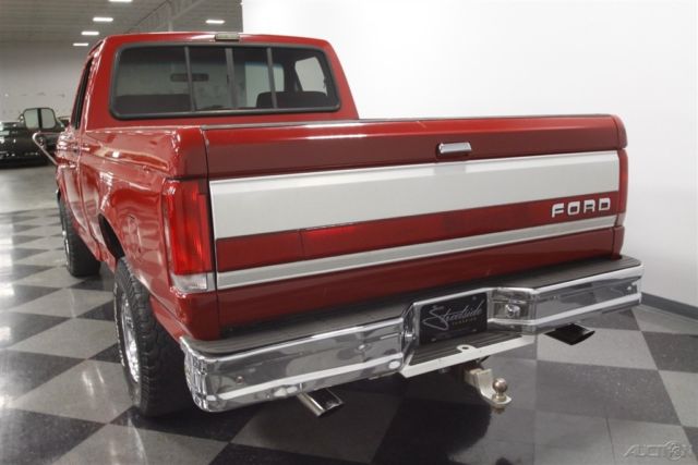 1989 Red Ford F-150