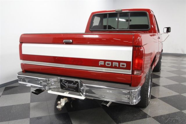 1989 Red Ford F-150