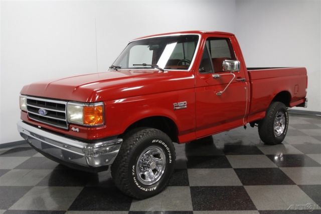 1989 Red Ford F-150