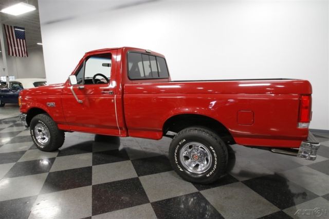 1989 Red Ford F-150