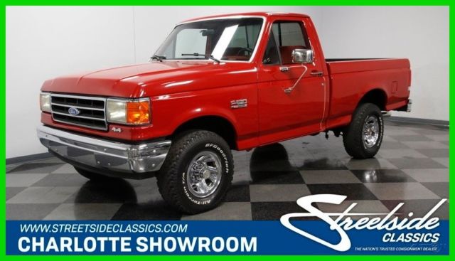 1989 Red Ford F-150