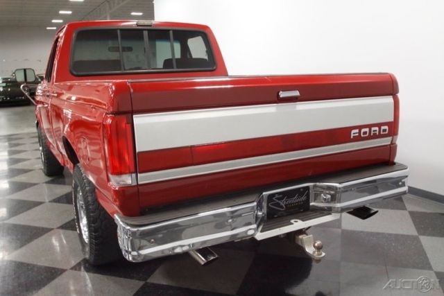 1989 Red Ford F-150