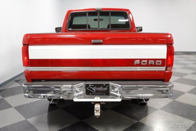 1989 Red Ford F-150