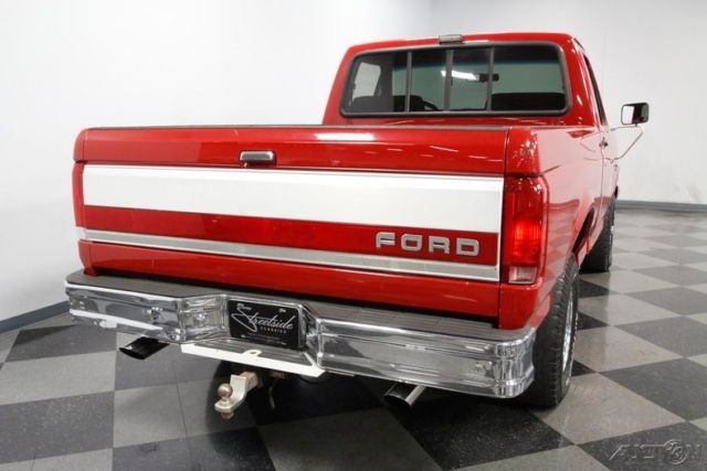 1989 Red Ford F-150