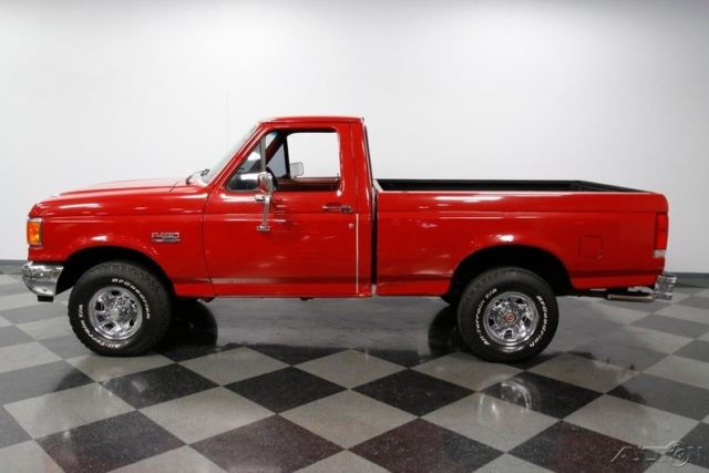 1989 Red Ford F-150