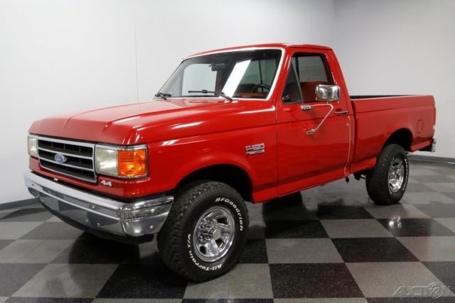 1989 Red Ford F-150