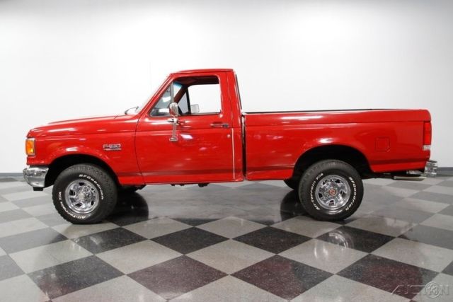 1989 Red Ford F-150