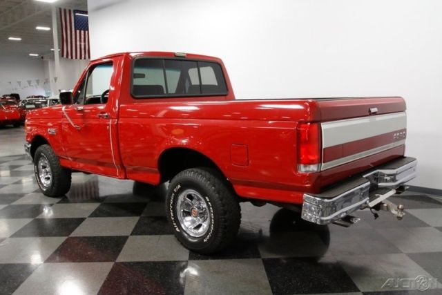 1989 Red Ford F-150