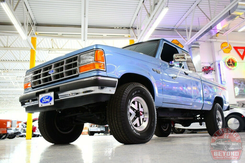 1989 Blue Ford Ranger Pickup Truck