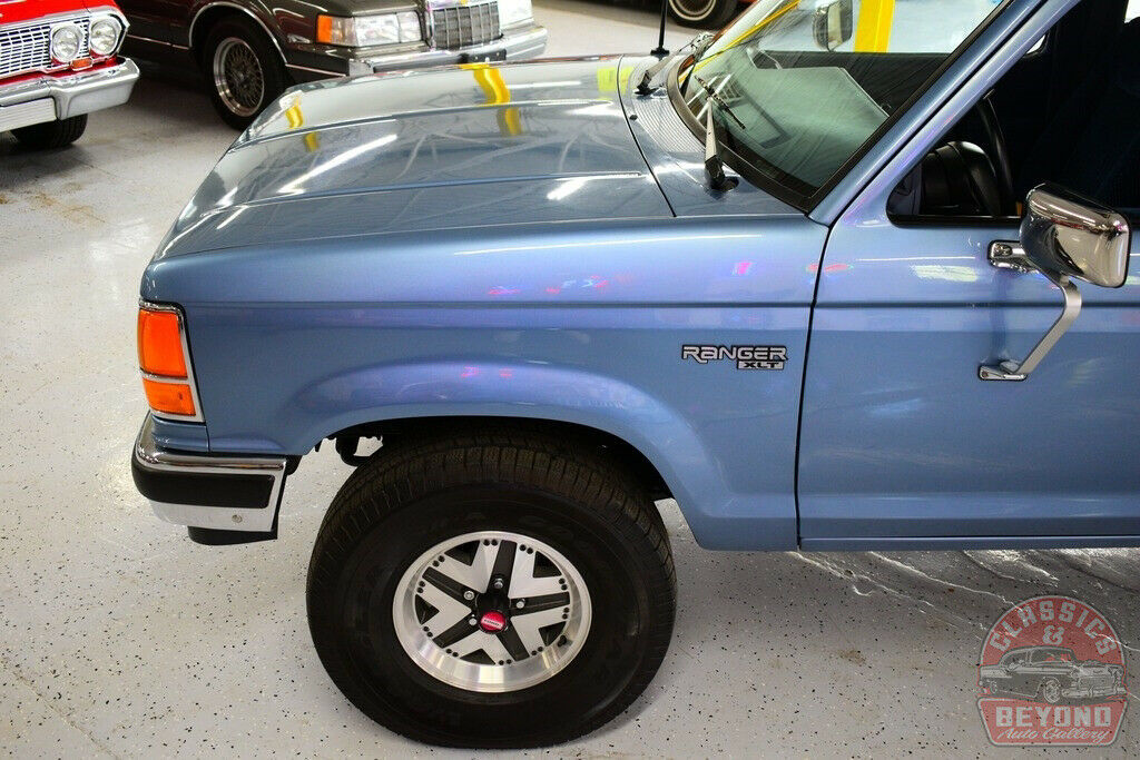 1989 Blue Ford Ranger Pickup Truck