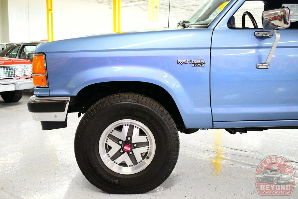 1989 Blue Ford Ranger Pickup Truck