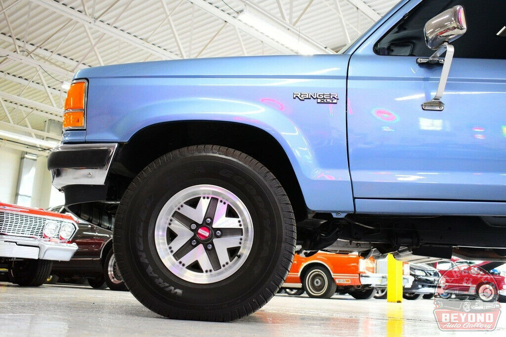 1989 Blue Ford Ranger Pickup Truck