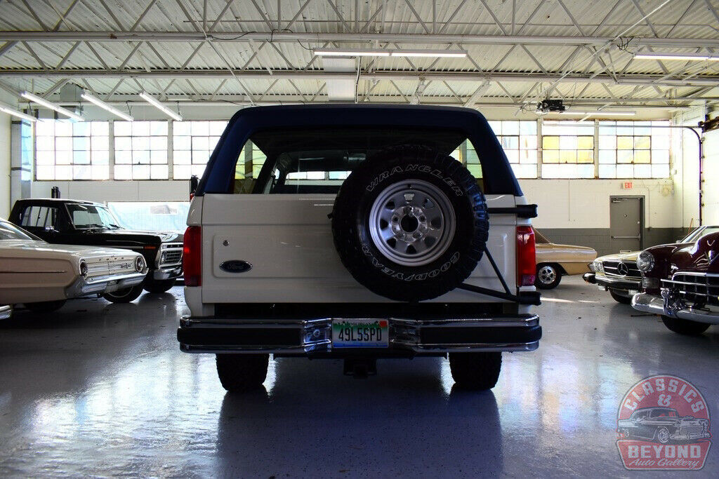 1989 White Ford Bronco