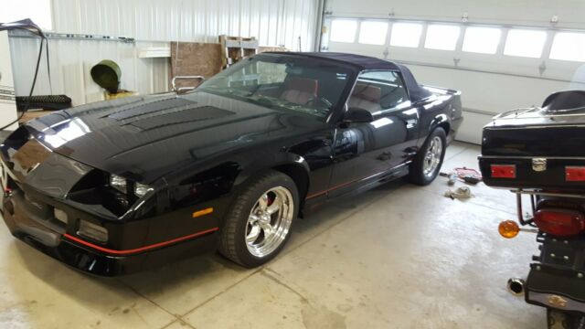 1989 Black Chevrolet Camaro Convertible