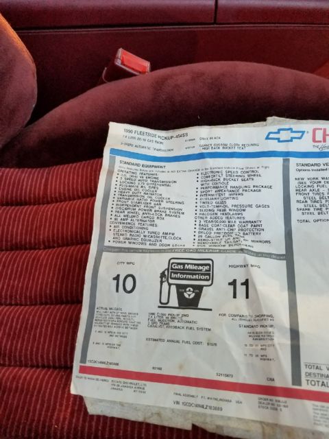 1990 Chevrolet C/K Pickup 1500