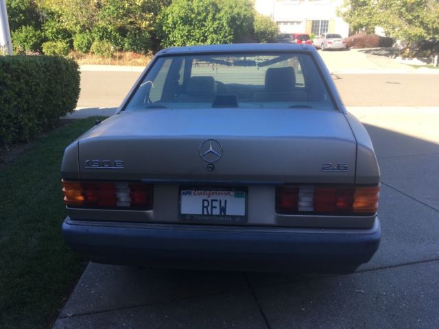 1990 Tan Mercedes-Benz E-Class Sedan