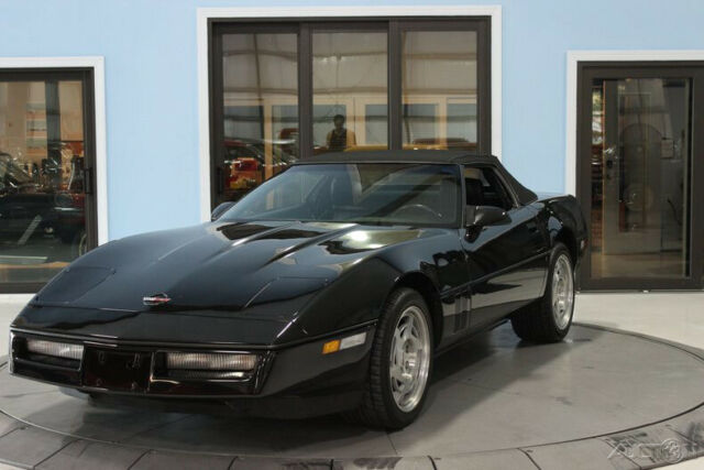 1990 Black Chevrolet Corvette