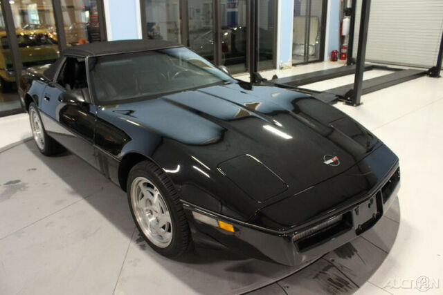 1990 Black Chevrolet Corvette