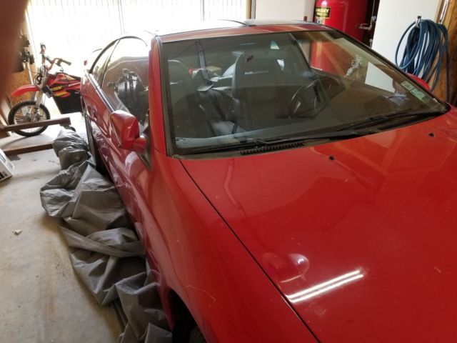 1990 Red Nissan 300ZX Coupe