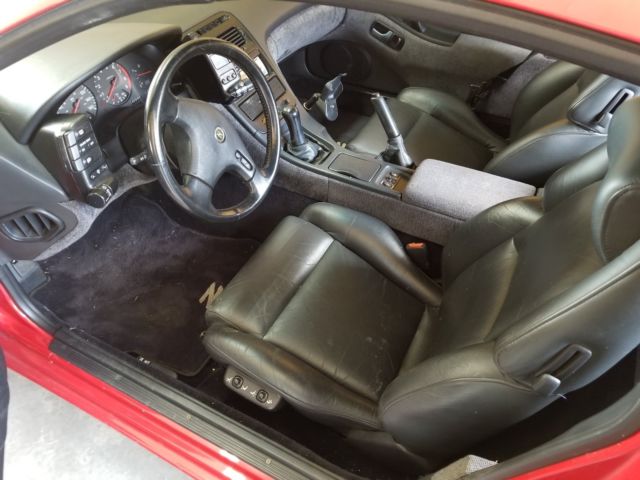 1990 Red Nissan 300ZX Coupe
