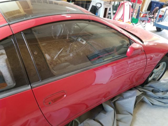1990 Red Nissan 300ZX Coupe