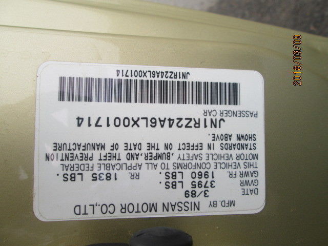 1990 Gold Nissan 300ZX