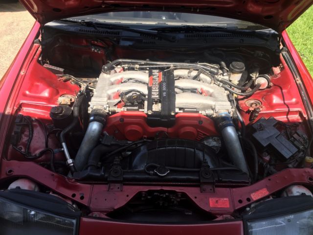 1990 Burgundy Nissan 300ZX Coupe