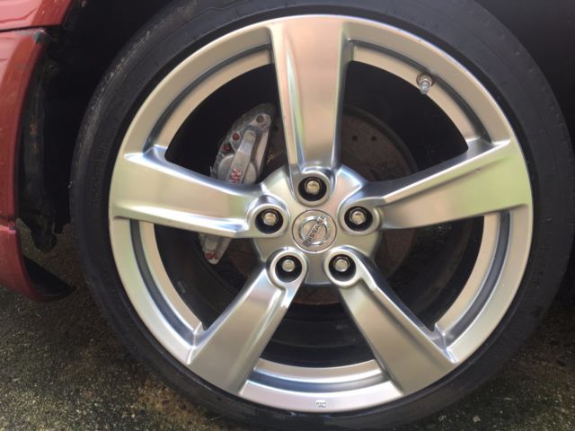 1990 Burgundy Nissan 300ZX Coupe