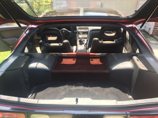 1990 Burgundy Nissan 300ZX Coupe