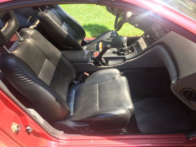1990 Burgundy Nissan 300ZX Coupe