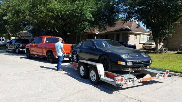 1990 Black Nissan 300ZX Coupe