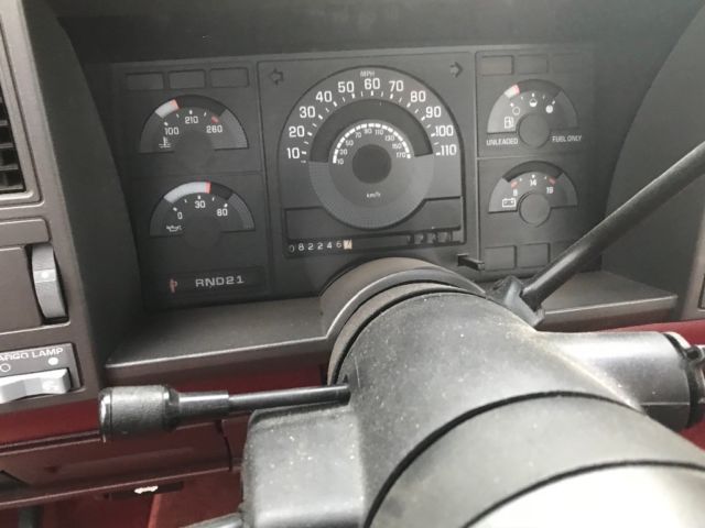 1990 Black Chevrolet C/K Pickup 1500