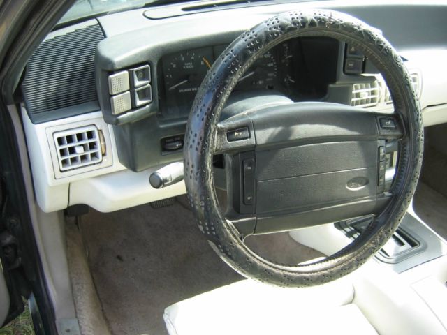 1990 Green Ford Mustang Convertible