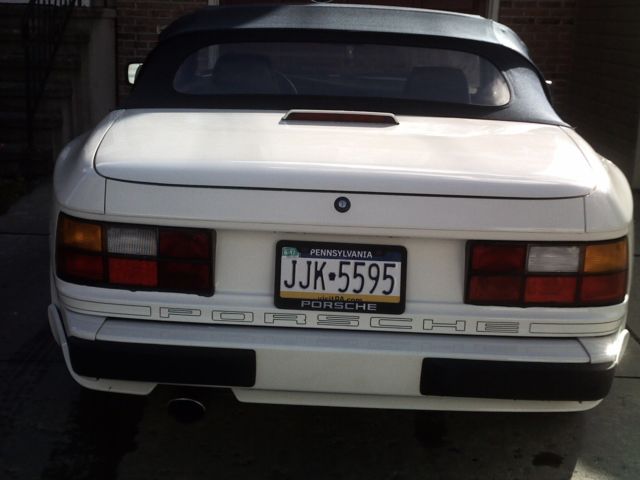 1990 White Porsche 944