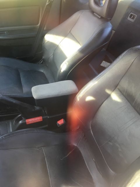 1990 Black Honda CRX Hatchback