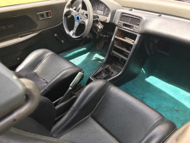 1990 Black Honda CRX Hatchback