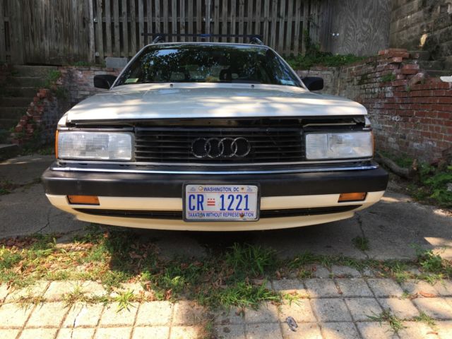 1990 White Audi Other Wagon