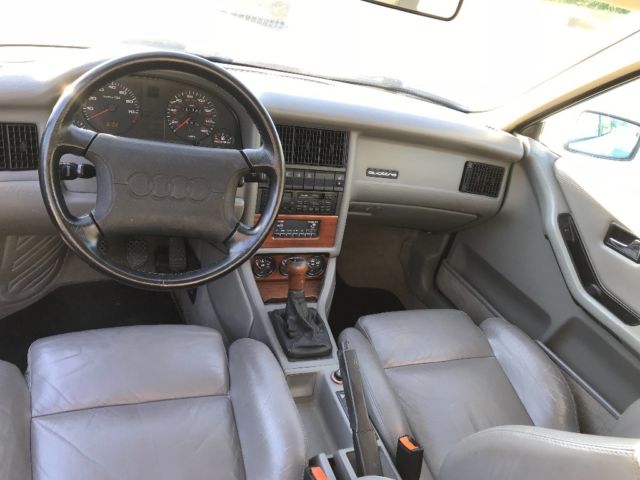 1990 White Audi 90 Sedan