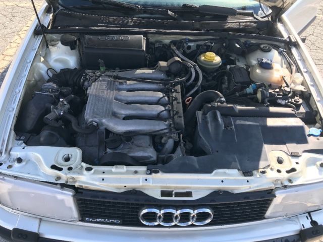 1990 White Audi 90 Sedan