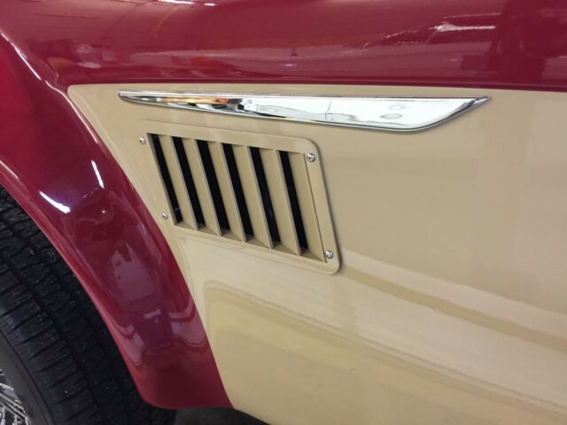 1992 Red over Tan Replica/Kit Makes Sebring Convertible