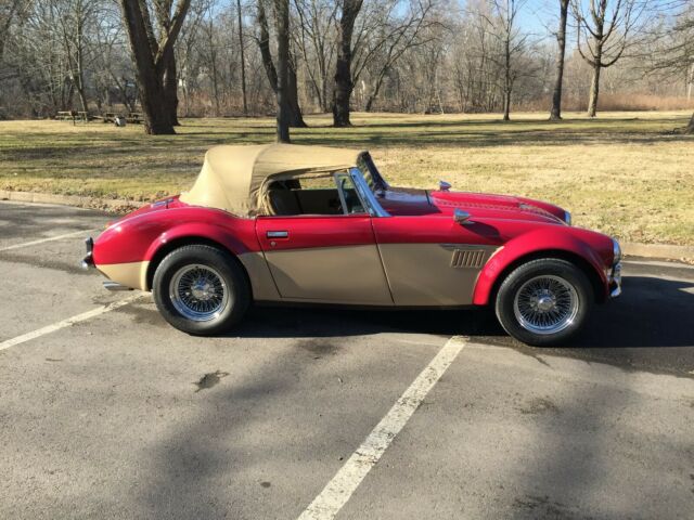 1992 Red over Tan Replica/Kit Makes Sebring Convertible