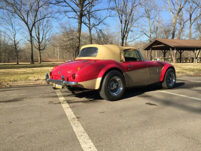 1992 Red over Tan Replica/Kit Makes Sebring Convertible