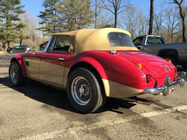 1992 Red over Tan Replica/Kit Makes Sebring Convertible