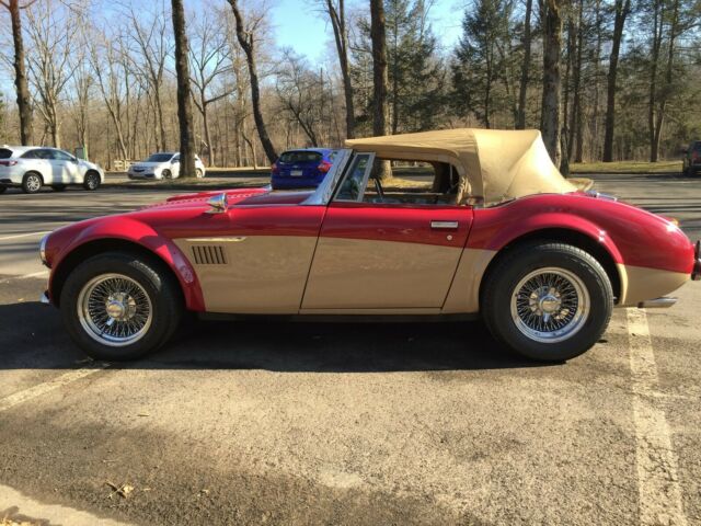 1992 Red over Tan Replica/Kit Makes Sebring Convertible