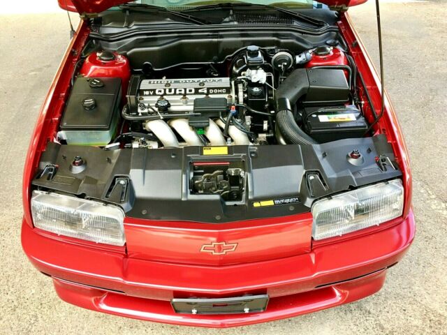 1990 Red Chevrolet Beretta Coupe