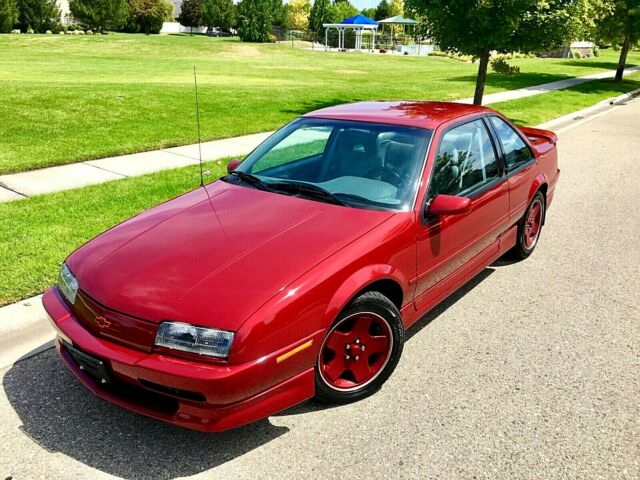1990 Red Chevrolet Beretta Coupe