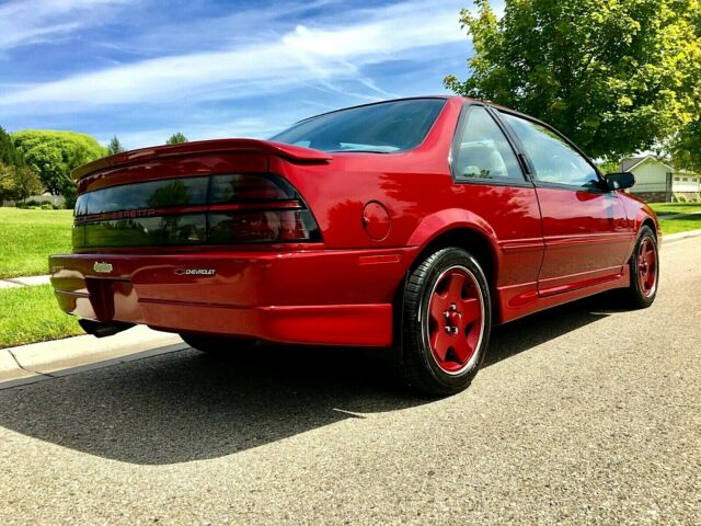 1990 Red Chevrolet Beretta Coupe